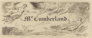 George Cumberland'ın Kartı by William Blake