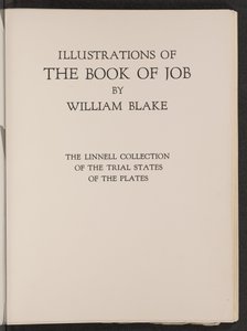 Eyüp Kitabının Çizimleri: Levhaların Deneme Durumlarının Linnell Koleksiyonu by William Blake