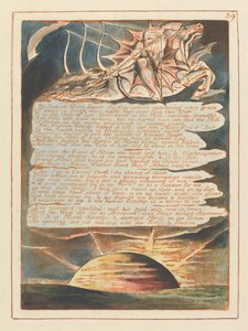 Kudüs, Levha 39, Şeytanlar Tarafından Nöbetçiler.... by William Blake