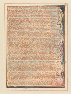 Kudüs, Levha 89, Haçla Tho bölünür.... by William Blake