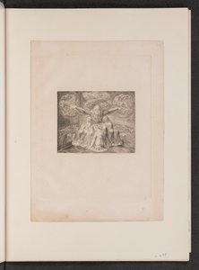 Eyüp ve Kızları, 1825. by William Blake