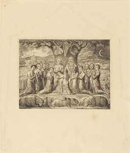 İş ve Ailesi by William Blake