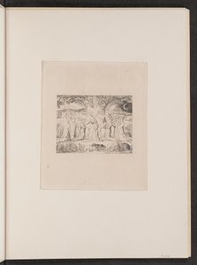 İş ve Ailesi, 1825. by William Blake