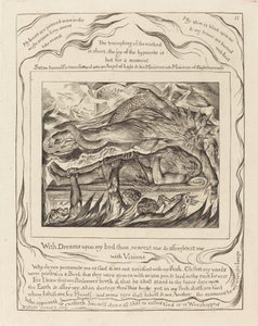 Job'un Kötü Rüyaları by William Blake