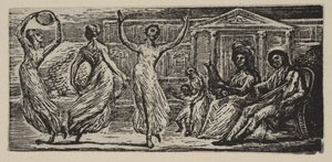 Menalcus, Kadınların Dansını İzlerken, Thorntons Pastorals of Virgil