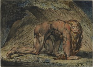 Nebukadnezar by William Blake