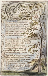 gece, 1789 by William Blake