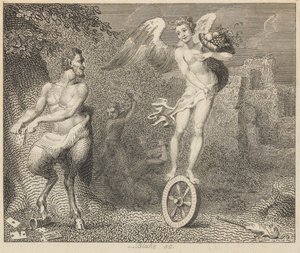 Pan ve Fortune by William Blake