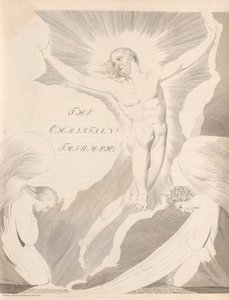 Levha 31 (sayfa 65): [Dördüncü Gece] 'THE/ HRISTIAN/ TRIUMPH' by William Blake
