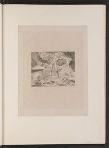 Çıban ile Şeytan Vuran İş by William Blake