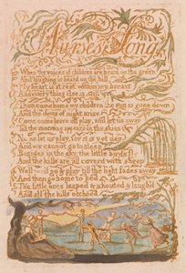 Masumiyet Şarkıları, Plaka 22, Hemşire Şarkısı (Bentley 38) by William Blake