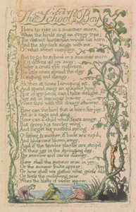 Masumiyet ve Deneyim Şarkıları, Plaka 12, "Bahar" (Bentley 23) by William Blake