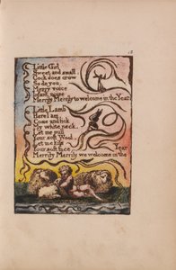 Masumiyet ve Deneyim Şarkıları, Plaka 12, Bahar (Bentley 23) by William Blake