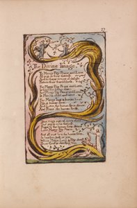 Masumiyet ve Tecrübe Şarkıları, Levha 27, İlahi İmge (Bentley 18) by William Blake