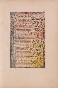 Masumiyet ve Deneyim Şarkıları, Plaka 28, Başkalarının Üzüntüsü Üzerine (Bentley 27) by William Blake