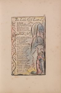 Masumiyet ve Tecrübe Şarkıları, Plaka 33, Kayıp Küçük Kız (Bentley 34) by William Blake