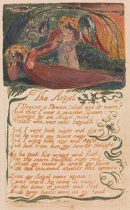 Masumiyet ve Deneyim Şarkıları, Plaka 40, "Melek" (Bentley 41) by William Blake