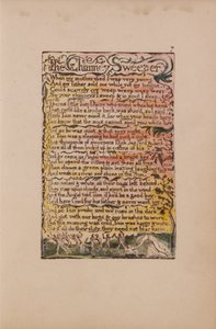Masumiyet ve Deneyim Şarkıları, Plaka 7, Baca Temizleyici (Bentley 12) by William Blake