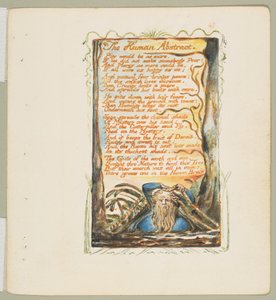 Masumiyet ve Deneyim Şarkıları: The Human Abstract, yak. 1825. by William Blake