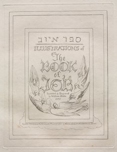 Eyüp Kitabı, 1825. by William Blake