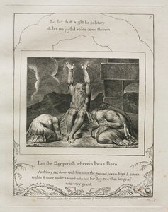 Eyüp Kitabı: Pl. 8, Doğduğum Gün, 1825