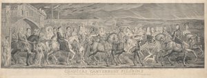 Canterbury Hacıları, 1810. by William Blake