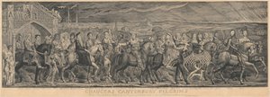 Canterbury Hacıları, 1810. by William Blake