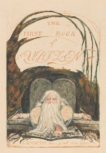 Urizen'in Birinci Kitabı, Levha 1, "Urizen'in İlk Kitabı." (Bentley1) by William Blake