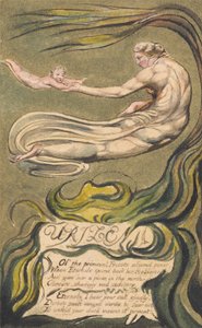 Urizen'in Birinci Kitabı, Resim 2(b), "Preludium" (Bentley 2b) by William Blake