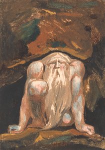 Urizen'in İlk Kitabı, Levha 8 (Bentley 9) by William Blake