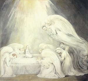 Dua Eden Bebek İsa, 1805 dolayları by William Blake
