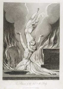 The Reunion of the Soul and the Body, pl.13, William Blake