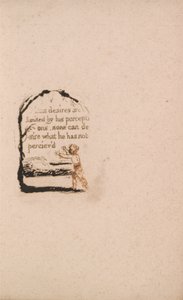 Doğal Din Yoktur, Levha 7, V Adamın Arzuları. . . . (Bentley a8) by William Blake