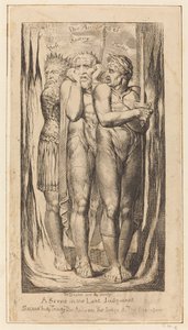 Savaş (Hırsızlık, Zina, Cinayet Suçluları) by William Blake