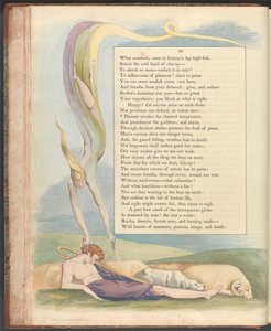 Young'ın Gece Düşünceleri, Sayfa 10, "Hastalık en iffetli mizacı işgal eder" by William Blake