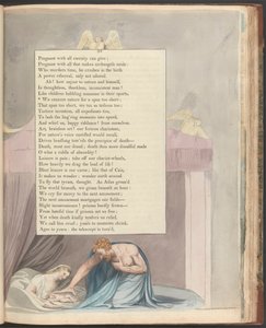 Young'ın Gece Düşünceleri, Sayfa 23, "Doğayı çok kısa bir süre için kınıyoruz" by William Blake