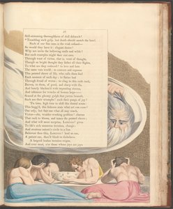 Young'ın Gece Düşünceleri, Sayfa 57, "Ölüm kâseyi kapmasın diye her yudumda titriyorum" by William Blake
