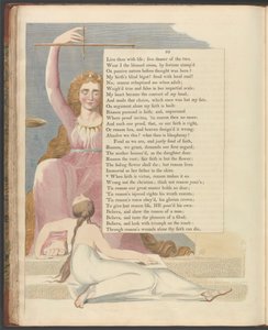 Young'ın Gece Düşünceleri, Sayfa 92, "İnanç erdem olduğunda, akıl onu öyle yapar" by William Blake