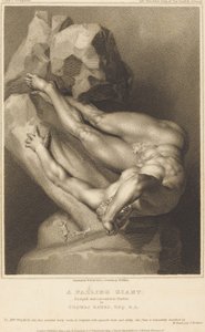 Düşen Dev by William Bond after William Hilton I after Thomas Banks