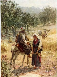Boaz and Ruth - Bible by William Brassey Hole
