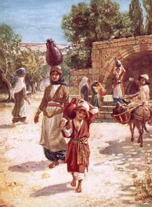 İsa genç bir çocukken by William Brassey Hole