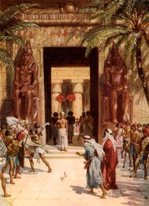 Moses and Aaron before Pharaoh - Bible by William Brassey Hole