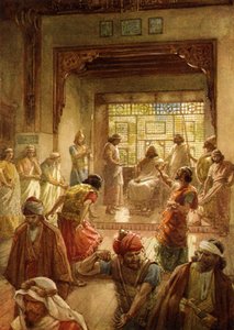 The Division of the Kingdoms under Rehoboam - Bible by William Brassey Hole