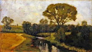 Sessiz Bir Akış (gemide petrol) by William Bright Morris