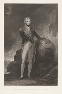 Portret van Horatio Nelson Çok Sayın Lord Vikont Nelson (nesne üzerine başlık) by William Bromley (I)