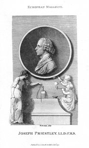 Joseph Priestley, İngiliz kimyager ve Presbiteryen bakanı, 1791