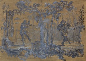 Chinoiserie (tuval üzerine yağlı boya)