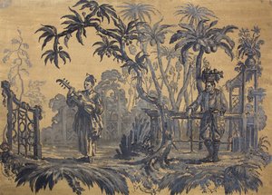Chinoiserie (tuval üzerine yağlı boya)