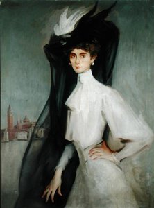 Olga Alberta, Barones de Meyer (tuval üzerine yağlı boya)