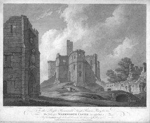 Warkworth Kalesi, c1784.